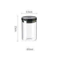 Airtight Glass Hermetic Decorative Wide Mouth Vacuum Homemade Baby Food Storage Preserving Glass Herb Jars