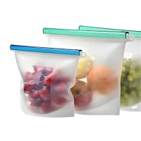 Hot Sale Sandwich Ziplock Storage Seal Bag Reusable Silicone Food Bag